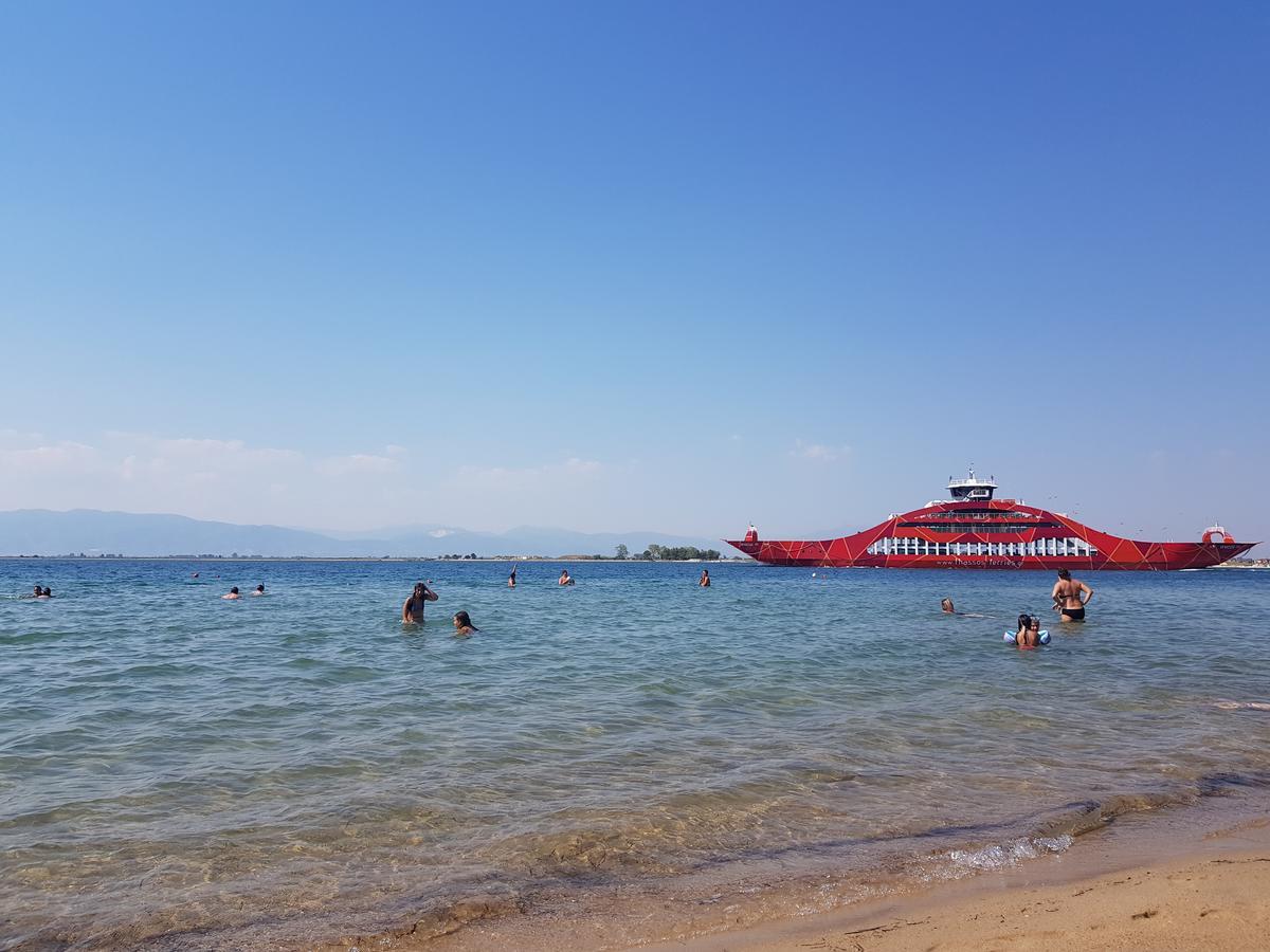 Irini Apartments Keramotí Buitenkant foto